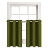 Nicetown Window Blackout Curtain Panels For Christmas Grommet Window Treatment Thermal Insulated Draperies For Living Room 1 P