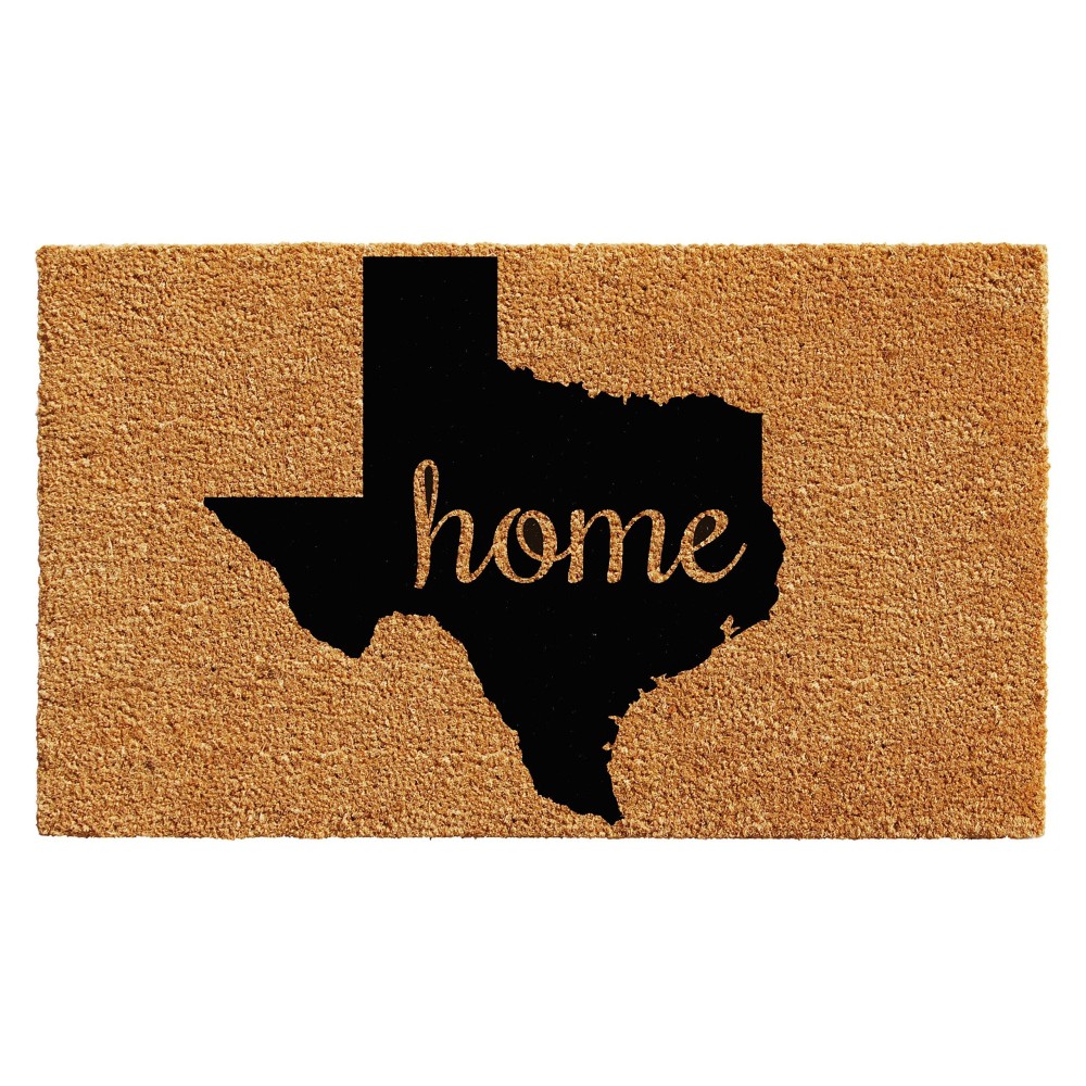 Calloway Mills 102441830 Texas Doormat 18 X 30 Naturalblack