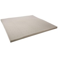 Lucid 3 Inch Mattress Topper King Memory Foam Bamboo Charcoal Infusion Cooling Ventilation Hypoallergenic Certipur Cer