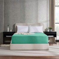 Nestl Mint Fitted Sheet Queen Size Extra Deep Pocket Queen Fitted Sheet Only 1800 Microfiber Fitted Bed Sheet Ultra Soft Fitt