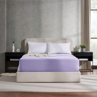 Nestl Lavender California King Fitted Sheet Extra Deep Pocket Cal King Fitted Sheet Only 1800 Microfiber Fitted Bed Sheet Ult