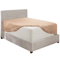 Nestl Extra Deep Pocket Full Fitted Sheet Taupe Full Size Fitted Sheet Only 1800 Microfiber Fitted Bed Sheet Ultra Soft Full