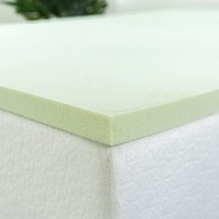 Zinus 15 Inch Green Tea Memory Foam Mattress Topper Pressurerelieving Layers Certipurus Certified Queen