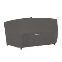 Classic Accessories Ravenna Patio Curved Modular Sectional Sofa Cover - Premium Outdoor Furniture Cover With Durable And Water Resistant Fabric (55-827-015101-Ec)