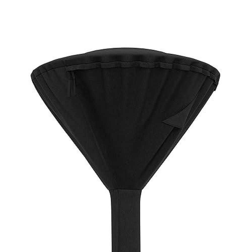 Amazon Basics Outdoor Round Stand Up Patio Heater Cover  Black  36