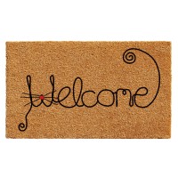 Calloway Mills 102522436 Kitty Curlicue Doormat 24 X 36