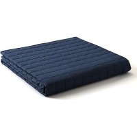 Ynm Exclusive Weighted Blanket 30 Soothing Cotton Smallest Compartments With Glass Beads Bed Blanket For One Person Of 240Lb