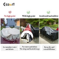 Essort Patio Furniture Covers, Extra Large Outdoor Furniture Set Covers 124