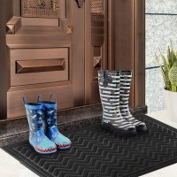 Mibao Welcome Mats Outdoor Entryway Mat Door Mats Outdoor Outdoor Rubber Mats Doormat Outdoor Indoor Entrance Large Front