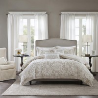 Harbor House Cotton Comforter Set Trendy Tufted Textured Design All Season Down Alternative Cozy Bedding With Matching Shams