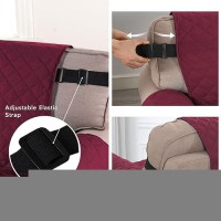 Hversailtex Sofa Slipcover For Dogscatspets Sofa Cover Quilted Furniture Protector With Non Slip Elastic Strap Water Resistan