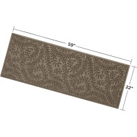 Bungalow Flooring Waterhog Runner Door Mat 2 X 5 Made In Usa Durable And Decorative Floor Covering Skid Resistant Indooro