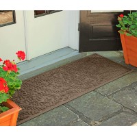 Bungalow Flooring Waterhog Runner Door Mat 2 X 5 Made In Usa Durable And Decorative Floor Covering Skid Resistant Indooro