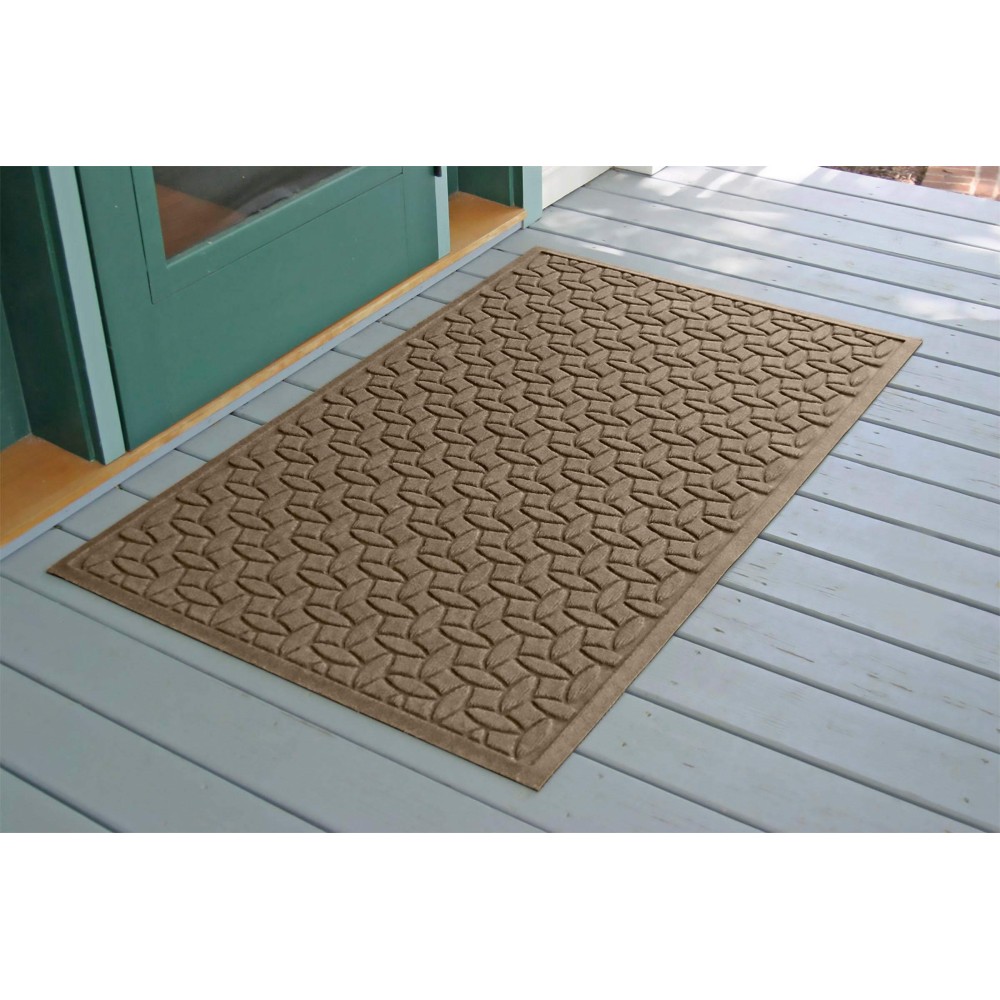 Bungalow Flooring Waterhog Door Mat 3 X 5 Made In Usa Durable And Decorative Floor Covering Skid Resistant Indooroutdoor