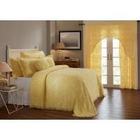 Better Trends Wedding Ring comforter collection 100 cotton Tufted Unique Luxurious Soft Plush chenille Machine Washable Tumble