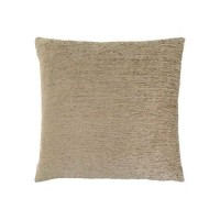 Monarch Specialties I 9297 Chenille Look Decorative Pillow Throw 18 x 18 Tan