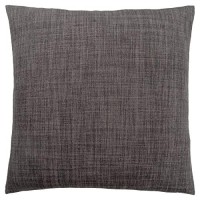 Monarch Specialties Linen Look Decorative Pillow Throw 18 x 18 Dark Grey