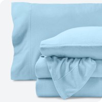 Bare Home Super Soft Fleece Sheet Set Queen Size Extra Plush Polar Fleece Nopilling Bed Sheets All Season Cozy Warmth Q