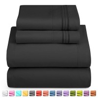 Nestl Rv Short Queen Sheet Set 4 Piece Bed Sheets For Rv Short Queen Size Bed Deep Pocket Hotel Luxury Extra Soft Breathab