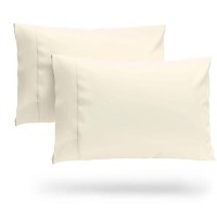 Cosy House Collection Luxury Cooling Rayon Derived From Bamboo Blend Ultra Soft Pillow Cases Cooling Breathable Set Of 2 P