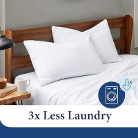 Cosy House Collection Luxury Cooling Rayon Derived From Bamboo Blend Ultra Soft Pillow Cases Cooling Breathable Set Of 2 P