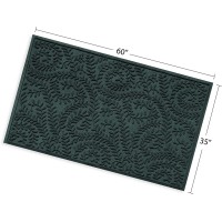 Bungalow Flooring Waterhog Door Mat 3 X 5 Made In Usa Durable And Decorative Floor Covering Skid Resistant Indooroutdoor