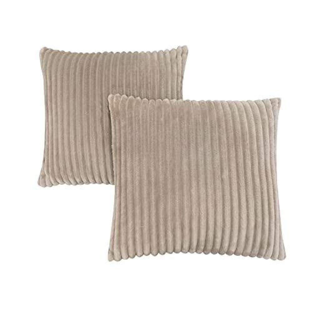 Monarch Specialties I 9355 Throw Pillow 18 x 18 Beige