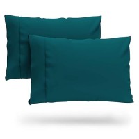 Cosy House Collection Luxury Cooling Rayon Derived From Bamboo Blend Ultra Soft Pillow Cases Cooling Breathable Set Of 2 P