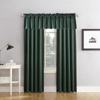 Sun Zero Barrow Energy Efficient Rod Pocket Curtain Single Panel