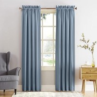 Sun Zero Barrow Energy Efficient Rod Pocket Curtain Single Panel