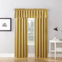 Sun Zero Barrow Energy Efficient Rod Pocket Curtain Single Panel