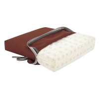 Classic Accessories Ravenna Rectangular Patio Seat Cushion Slip Cover & Foam - Durable Outdoor Cushion, Spice, 21