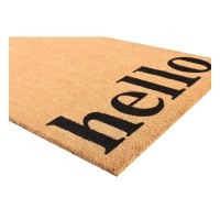 Calloway Mills 102612436Nbb Vertical Hello Doormat 24 X 36 Naturalblack