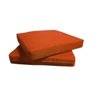 Qqbed Patio Cushion Covers For Outdoor Deep Seat Lounge (24X22, Terra Cotta)