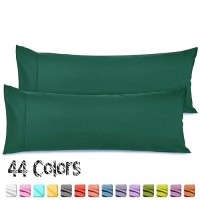 Nestl Body Pillow Cover Soft Body Pillow Pillowcase Lightweight Hunter Green Pillowcase Microfiber Body Pillow Case Cover