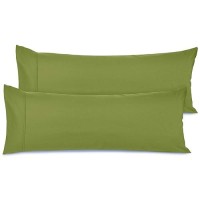 Nestl Body Pillow Cover Soft Body Pillow Pillowcase Lightweight Calla Green Pillowcase Microfiber Body Pillow Case Cover