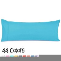 Nestl Body Pillow Cover Soft Body Pillow Pillowcase Lightweight Pink Pillowcase Microfiber Body Pillow Case Cover 20X54