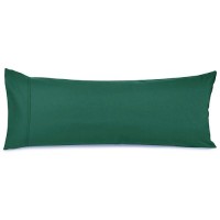 Nestl Body Pillow Cover Soft Body Pillow Pillowcase Lightweight Hunter Green Pillowcase Microfiber Body Pillow Case Cover