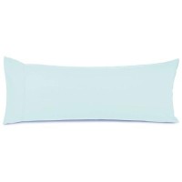 Nestl Body Pillow Cover Soft Body Pillow Pillowcase Lightweight Light Blue Pillowcase Microfiber Body Pillow Case Cover