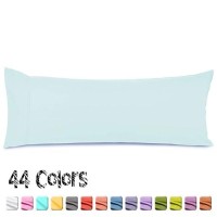 Nestl Body Pillow Cover Soft Body Pillow Pillowcase Lightweight Light Blue Pillowcase Microfiber Body Pillow Case Cover