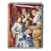 Northwest Woven Tapestry Throw Blanket 48 X 60 Inches Rebel Forces