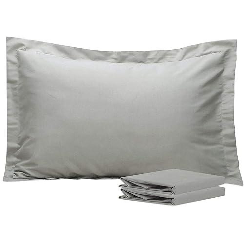 Ntbay Queen Pillow Shams 2 Pack Brushed Microfiber 20X30 Sham Covers Super Soft And Cozy Wrinkle Fade Stain Resistant 20X