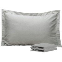 Ntbay Queen Pillow Shams 2 Pack Brushed Microfiber 20X30 Sham Covers Super Soft And Cozy Wrinkle Fade Stain Resistant 20X