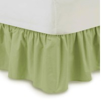 Ruffled Bed Skirt 14 Inch Drop Twin Size Dust Ruffle 100 Microfiber Ruffle Bed Skirt With Nonwoven Platform Wrinkel Free Be