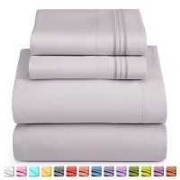 Nestl Split King Sheets For Adjustable Beds 5 Piece Split King Sheets Set Deep Pocket Hotel Luxury Extra Soft Breathable A