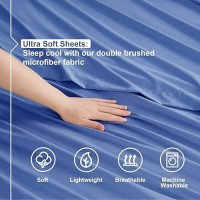 Nestl Queen Sheet Set 4 Piece Bed Sheets For Queen Size Bed Deep Pocket Hotel Luxury Extra Soft Breathable And Cooling Ca