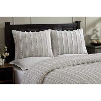 Better Trends Bed comforter FullQueen Anglique comforter collection in Taupe 100 cotton comforter Uniquely Luxurious Soft