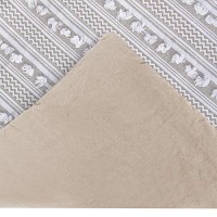 Better Trends Bed comforter FullQueen Anglique comforter collection in Taupe 100 cotton comforter Uniquely Luxurious Soft