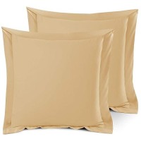 Nestl Soft Pillow Shams Set Of 2 Double Brushed Microfiber Pillow Covers Hotel Style Premium Bed Pillow Cases With 15 D