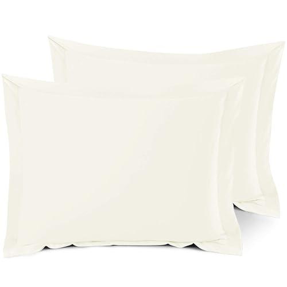 Nestl Soft Pillow Shams Set Of 2 Double Brushed Microfiber Pillow Covers Hotel Style Premium Bed Pillow Cases With 15 D